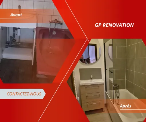 Dépose complète et remise à neuf de Salle de Bain à Abbeville : Votre spécialiste en rénovation de salle de bain, Amiens, GP RÉNOVATION
